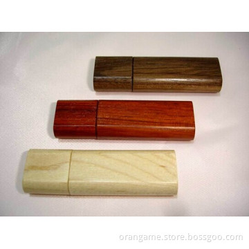 Wooden Pen Drive with Custom Laser Logo